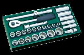 Tool Storge - Try Set Tool Storge - Try Set PC. /"DR. SOCKET SET (METRIC) 33PC. 3/"DR. SOCKET SET (METRIC) PC.