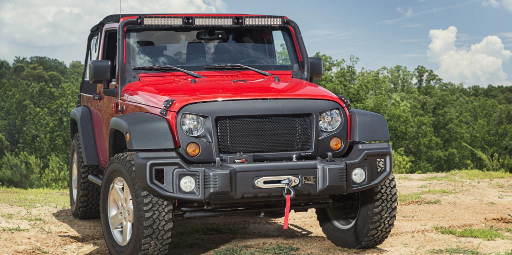 Pg. 1/5 RUGGED RIDGE SPARTAN GRILLE Are you looking to separate your Wrangler from the rest?
