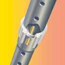 199452 199453 1" - 7 8" 2500 Tube Locks SR 1508 ark Grey Polypropylene Secure two telescopic tubes in