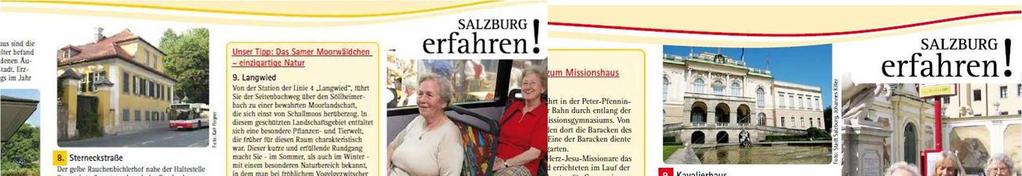Salzburg taking care about older passengers Mobility Day became a popular