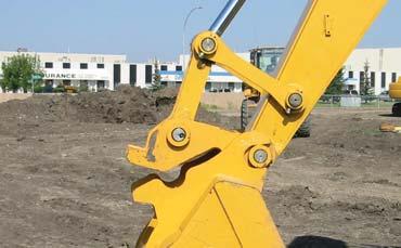 to 180 degrees, making it ideal for sloped trenching, excavating around