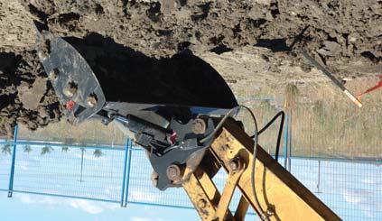 TWIST-A-BUCKETS WBM s Excavator Twist-a-Buckets are designed to enhance machine versatility for slope excavation.