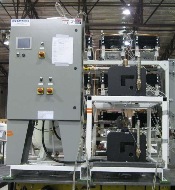 UUT3 UNIT UNDER TEST (UUT) Summary Sheet Model Number: CVPD0504A3F1 Product Construction Summary: Powder coated carbon steel skid and frame Options / Component Summary: Duplex system.