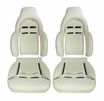 #28707 Seat Cover Installation Videos Seat Hardware #20243 Check them out for free @ CorvetteAmerica.com 39123 Sport Seat Foam Set 28707 97-04 Seat Adjust Control Bezel - LH.
