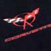 ..Shale w/ Black 1997-2004 Cargo Mat - C5 Logo & Corvette Script.