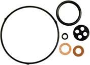 Fits models: GX340 and GX390. This repair kit only includes: bowl gasket and O-rings.