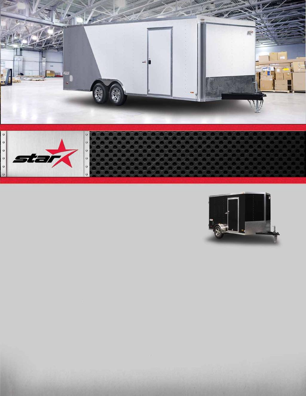8.5 x 20 star TRAILERS BY BRAVO Are great looking, premium commercial-quality
