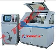 29903 - CNC Lathe Trainer with Servo Drives Type of Control System : PLC based System Main Spindle Drive : AC Motor with VFD Z and X Drives : Steppe, Drive with RAMP function Input to Stopper Motor :