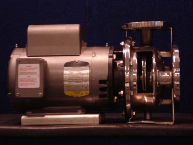 Model: 3U 32-125 5Hp Single PH Pump (100) (24X17X18) (95) (18x10x11) $750 ItemNo: SH3-3U5S Stainless steel end suction centrifugal pump designed for rugged continuous duty with a range