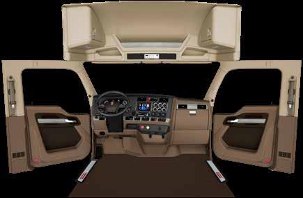 INTERIOR COLORS AND OPTIONS The W990 is available in