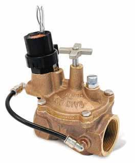 rip in the diaphragm occurs. Prevents flooding, water waste and landscape damage damage servicing. Prevents loss of parts during field service into the valve box.