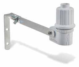 Controllers RSD-BEx / RSD-CEx Rain Sensors RSD-BEx / RSD-CEx Rain Sensor Latching Hinge Maintains Alignment and Benefits precipitation RSD-BEx Mechanical Properties with just the twist of a dial