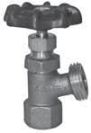 12 72 30 Brass Boiler Drain 200 PSI w/ Stuffi ng Box ISO 9001 AVAILABLE W/ MIP Hose (Hi-Flow) 1/2"