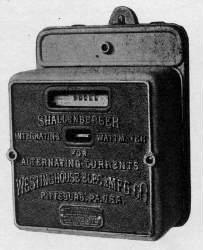 It was large, heavy (41 pounds!), and more than twice as expensive as comparable meters in its time. This meter was one of the first models to use a cyclometer register.