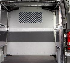 SAFETY PARTITIONS Impact tested safety partitions protect the most important asset: you Ranger