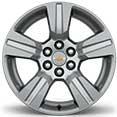 2017 Chevrolet Truck Colorado WHEELS wheels will come with (4) 18" wheels from the factory with alignment specs set to 18" LPO wheel selected