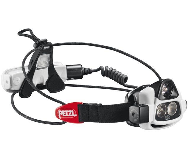 Light sensor allows the headlamp to adapt its beam pattern and the power of its two LEDs instantly and automatically to lighting needs. The OS by Petzl software, free for download at www.petzl.