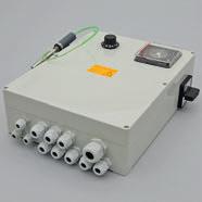 CONTROL PANEL Pneumatic control panel type 100-002 with speed regulation (max.