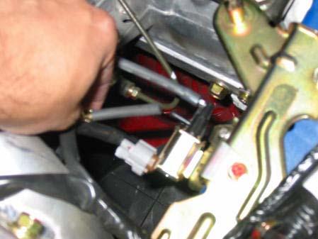 You will also have to unclip the connector the Mass Airflow sensor and remove the intake tube that leads to the