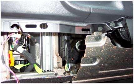 4. Install Main Board & Controller: a. Remove D/S Lower Panel: The TCM is mounted under the dash on the drivers side of the vehicle.
