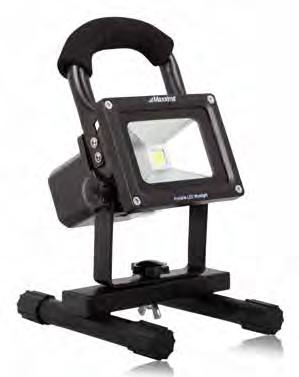 The new improved Maxxima Portable Rechargeable Lithium Work Lights now feature: New Lower Cost Three Position High/Off/Low Switch Elongated Bracket Allows Light Head to Face Straight Up Dual Color