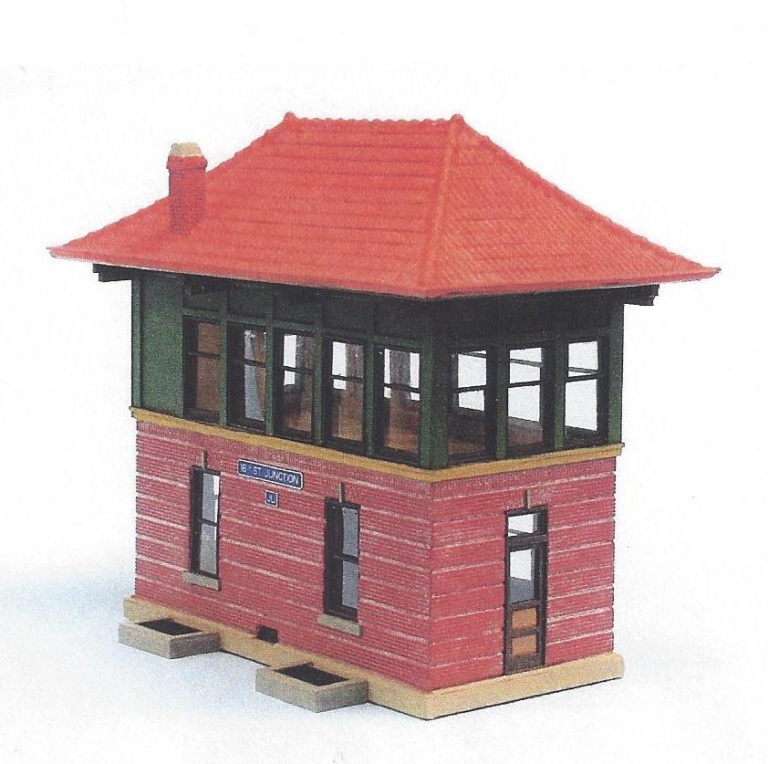 Mainline Laser / Bethlehem Car Works Reading Company Historical 16 th Street JU Tower HO Scale Laser Cut Wood Kit Now Available Kit MLL 001 #Retail $140.00 The Reading Railroad s 16th St.