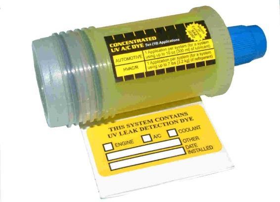 Glo Leak UV UV Dye Cartridge For use with