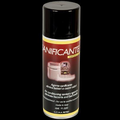 ! A/C System Sanitiser Treatment Removes harmful bacteria and odours from A/C