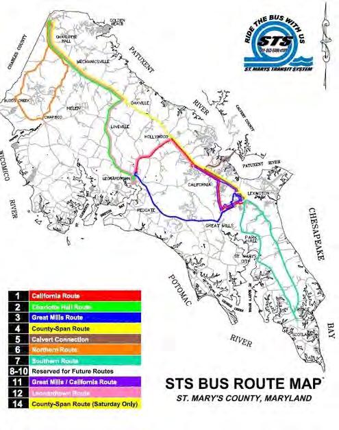 Route Map: STS St.