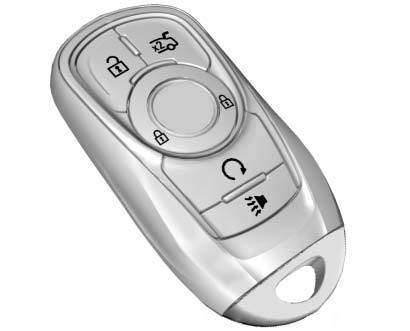 Keys, Doors, and Windows 29 Q : Press to lock all doors. The turn signal indicators may flash and/or the horn may sound on the second press to indicate locking. See Vehicle Personalization 0 133.