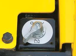 Easy to Fill up with Fuel (Option) The Fuel filler pump provide