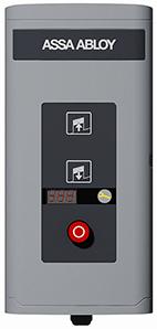 3.8.4 950 Door control system The 950 Door control system is the most advanced control unit that is prepared for one or more physical upgrades from the entire range of automation systems.