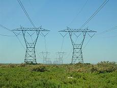 A single circuit transmission line carries conductors for only one circuit.