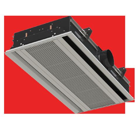 Linear Active Chilled Beams CBAL Active linear chilled beam with 1-way or 2-way air distribution patterns Optimized nozzle design provides high capacity and low noise levels Linear design matching