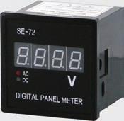 Outline Mode 4--48X48 5--96X48 7--72X72 9--96X96 5. X--digital panel meter D--intelligent transmission meter K--intelligent programmable meter S--intelligent programmable alarm meter 6.
