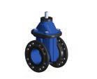 Replacement and repair valves type with rotatable flanges PN 10/ Design features: Resilient-seated gate valve, with smooth passage, internal stem thread, non-rising stem; edge protection for bonnet