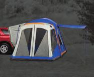 It fastens to the tie-down loops to help keep loose items secure, and removes easily when extra storage space is needed. TENT KIT.