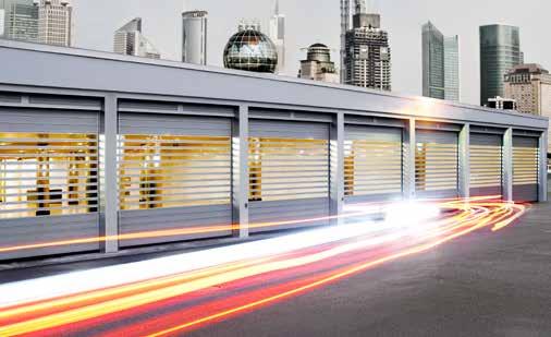 Overall design: For more than 40 years, EFAFLEX has developed and designed reliable and highly-efficient high-speed doors.