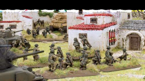 An Amercian 3 rd Division Rifle Company is one of the toughest Companies in Flames Of War.