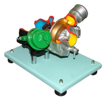 Automobile Engine Oil Pump Sectional Model