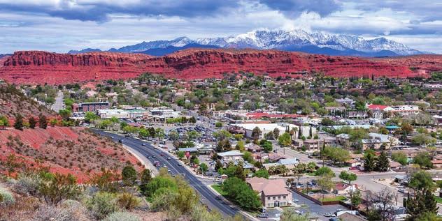 weather, snowbirds, and beautiful red rock scenery. It has been known as Utah s Dixie since pioneers settled here in the 1850 s.