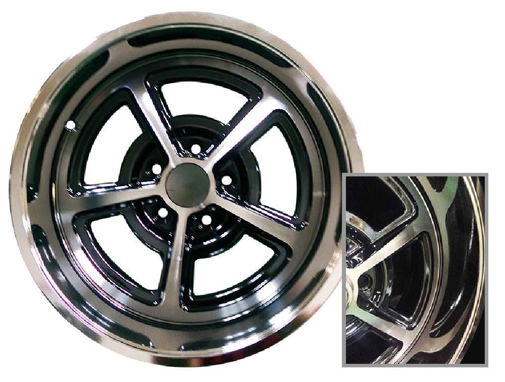 00 1967-1981 Magnum Wheel (17X8 Chrome, w/cap) Excellent quality reproduction manufactured to duplicate the FBDGW178C original in
