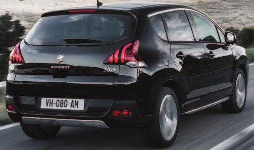 Facelift of the current Peugeot 3008