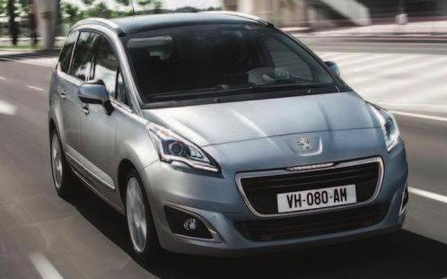 Peugeot 5008 MPV Facelift  Facelift of