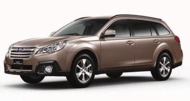 Subaru Legacy Station wagon Facelift Model 2013 Introduction: 03-2013 Info: All-wheel drive comes as standard with buyers having the choice of a six-speed manual gearbox or Subaru's second-generation
