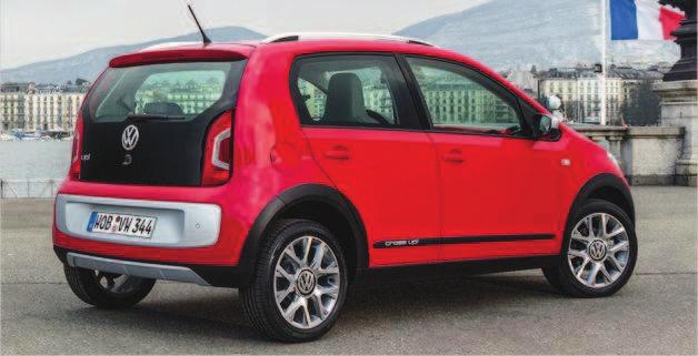 is the new VW Cross Up, a rugged