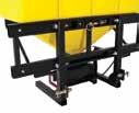 See Page 22 for full list of mounts Allows tailgate spreaders to swing away from tailgate.