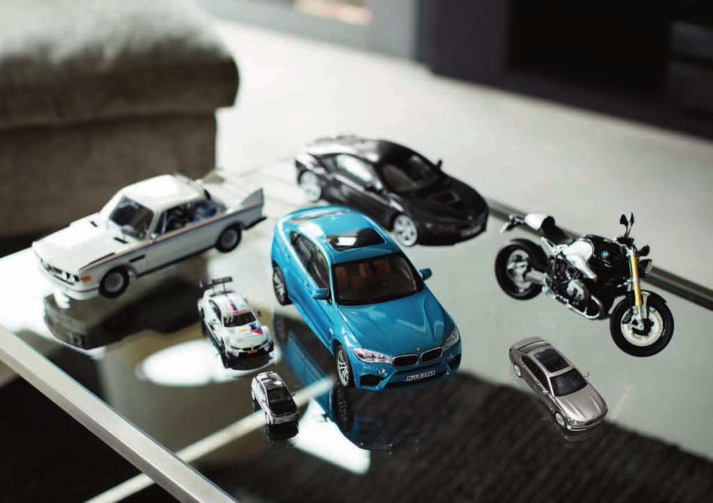 COLLECTABLE FASCINATION. Big emotions on a small scale. BMW Miniatures are an expression of joy.