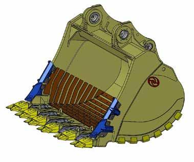 Reusable upper structure 1 7 3 2 Consumable lower structure 6 4 5 Austin Two Piece Design Excavator Buckets Austin designs and manufactures excavator buckets to suit most OEM machines ranging from