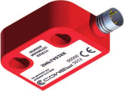 Safety Magnetic Sensors Applications Safety Magnetic Sensors - Description Comepi offers a range of safety magnetic sensors SMP series designed to satisfy applications requiring high safety standards.